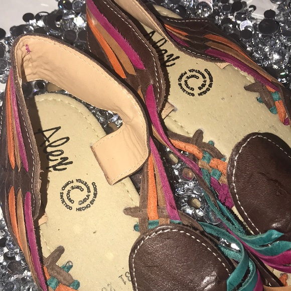 NWT Mexican Leather Sandals/Huaraches - Picture 3 of 8